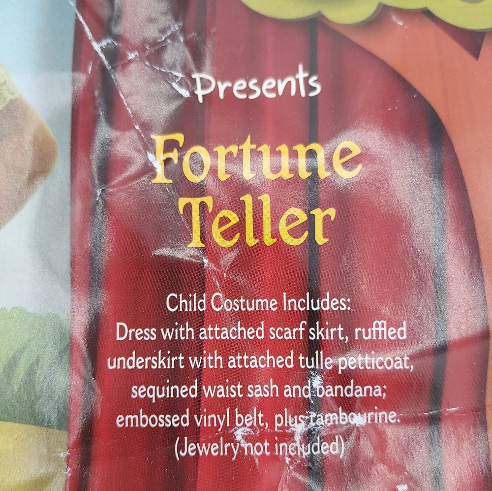 *SHIPS SAME/NEXT DAY!* Gypsy Fortune Teller Costume - Sizes Available! QUALITY!!